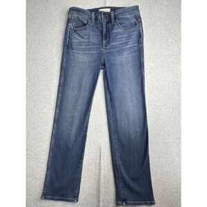 Madewell Jeans Womens 27 29x25 Blue Denim Roadtripper Stovepipe Casual Ladies